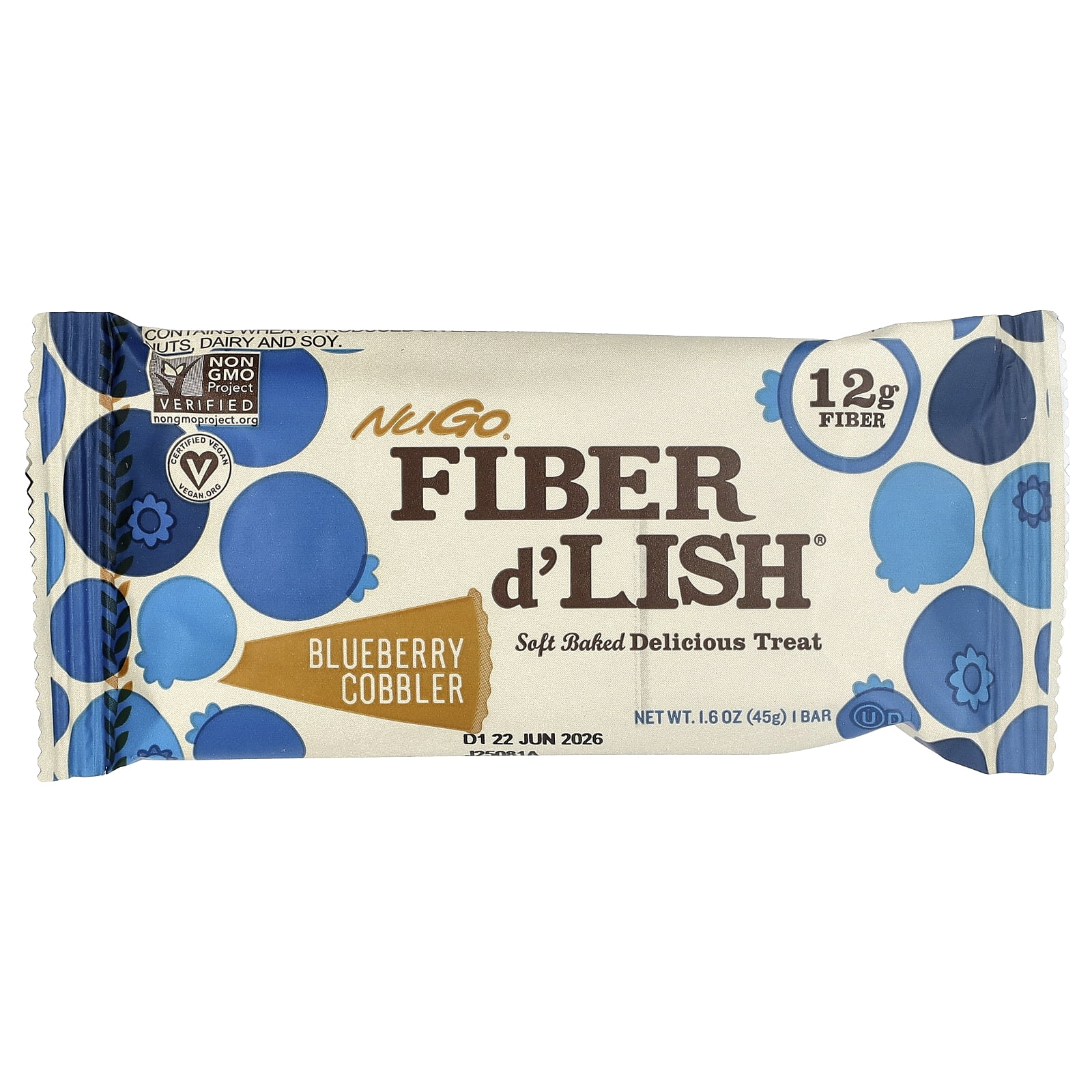 Gnu Foods Gnu Foods FiberLove Fiber Bars, 16 ea