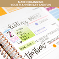 thumbnail image 5 of bloom daily planners Planner Sticker Pack, Color Coding, Bright, 5 of 20