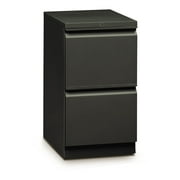 HON 2 Drawers Vertical Lockable Filing Cabinet, Charcoal