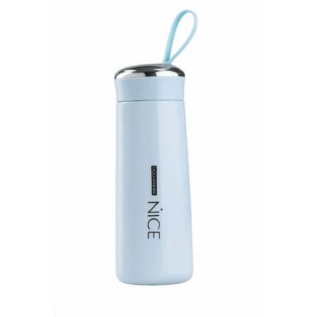 NICE Vacuum Insulated 16oz Stainless Steel Water Bottle, Blue