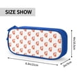 thumbnail image 4 of Goofa Orange Fox Pattern Big Capacity Pencil Pen Case Office College Large Storage High Capacity Bag Pouch Holder Box Organizer, 4 of 9