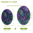thumbnail image 2 of 3 Pack Dish Sponges Bulk Natural Sponges Household Cleaning Sponge Non-Scratch for Kitchen Dishwashing and Cleaning Dishes Peacock Feathers Pattern, 2 of 7