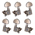 thumbnail image 2 of Sintonizadores de cuerda bloquea Gloria 6 piezas para guitarra de bronce 3L3R, 2 of 8