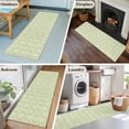 thumbnail image 6 of Vintage Turkish Pattern Area&nbsp;Rug 2x6ft Green Mural Farm Non-Slip&nbsp;Washable Square&nbsp;Rugs Soft Felt Indoor Floor Mat for Bedroom Kitchen Living Room Bathroom, 6 of 9