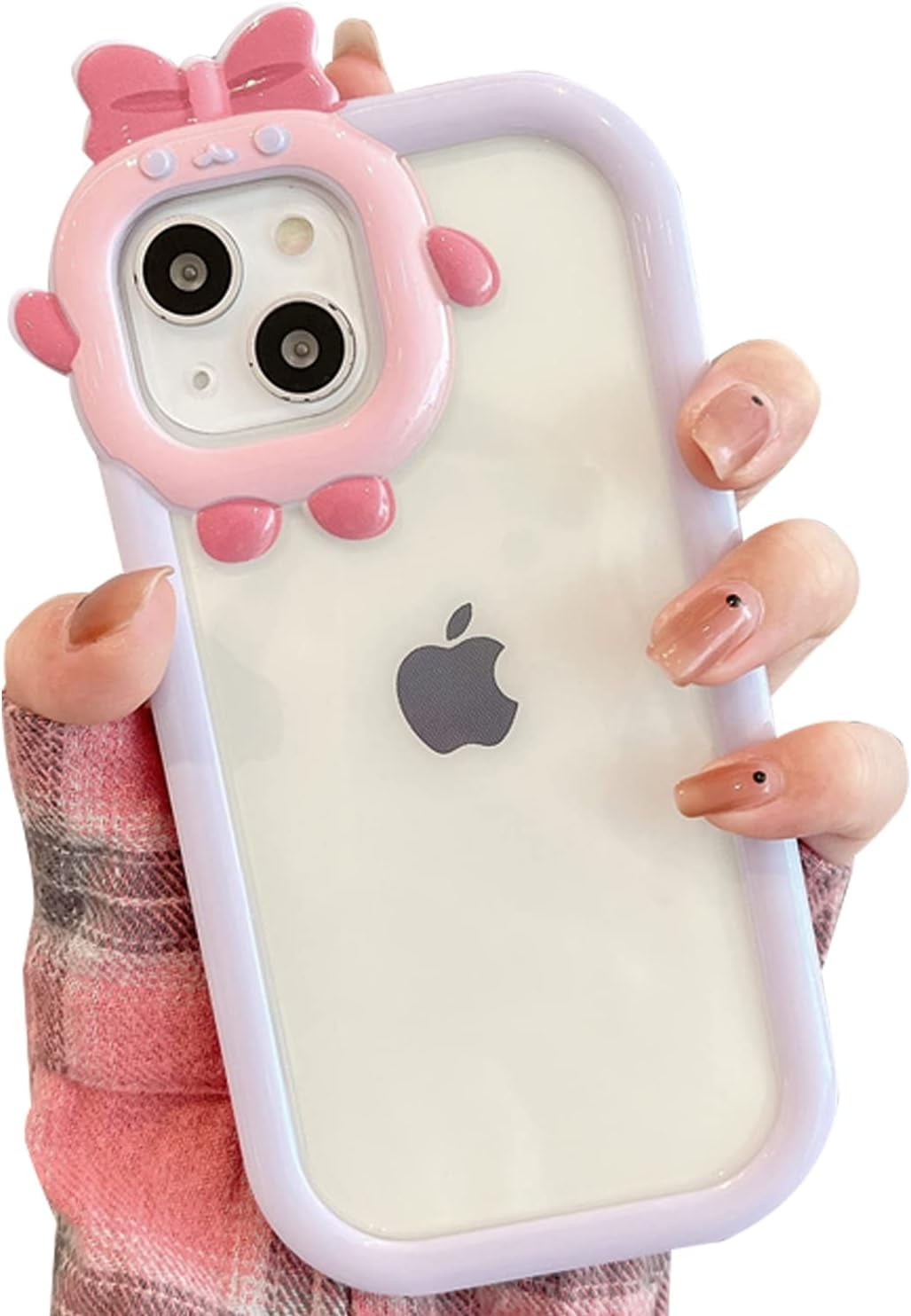 Coque IPhone 11 Papillon Glitter – Housse Silicone Transparente Anti-rayures | Design Mignon Fille, Protection Renforcée | Modèle 6,1 Pouces - 3