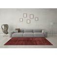 thumbnail image 3 of Ahgly Company Indoor Square Abstract Brown Modern Area Rugs, 6' Square, 3 of 4