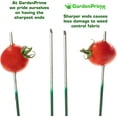 thumbnail image 3 of GardenPrime 11-Gauge Galvanized Garden Stakes (100-Pack) – 6” Long Rust-Proof Heavy Duty Staples for Landscaping, Weed Control & Outdoor DIY Projects, 3 of 4