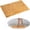 Natural, variant on Bamboo Bath Mat 16x48" - Non-Slip Wood Shower & Bathtub Floor Runner, Waterproof, Easy Clean, Black, 1pc