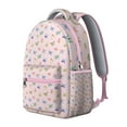 thumbnail image 2 of Butterfly Print Backpack for Teens & Adults - Lightweight School Bag with Insulated Lunch Compartment, Pencil Holder, Ergonomic Design for Daily Use, 2 of 6