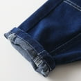 thumbnail image 5 of Juslio Boys Pants Jeans Denim Dark Blue, 5 of 9