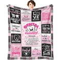thumbnail image 2 of Dental Assistant Gifts for Women, Dental Assistant Week Gifts, Birthday Gifts for Dental Assistants, Dental Assistant Appreciation Week Gifts for Women Throw Blanket 60" x 50", 2 of 6