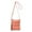Watermelon Red, variant on Ladies Fashion Solid Color Soft Leather Large Capacity Adjustable Shoulder Belt Zipper Versatile Shoulder Messenger Bag Vegan Leather Purse