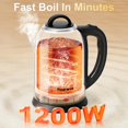 thumbnail image 2 of Hervidor eléctrico TopWit de acero inoxidable de 2,5 L y 1200 W, 2 of 8