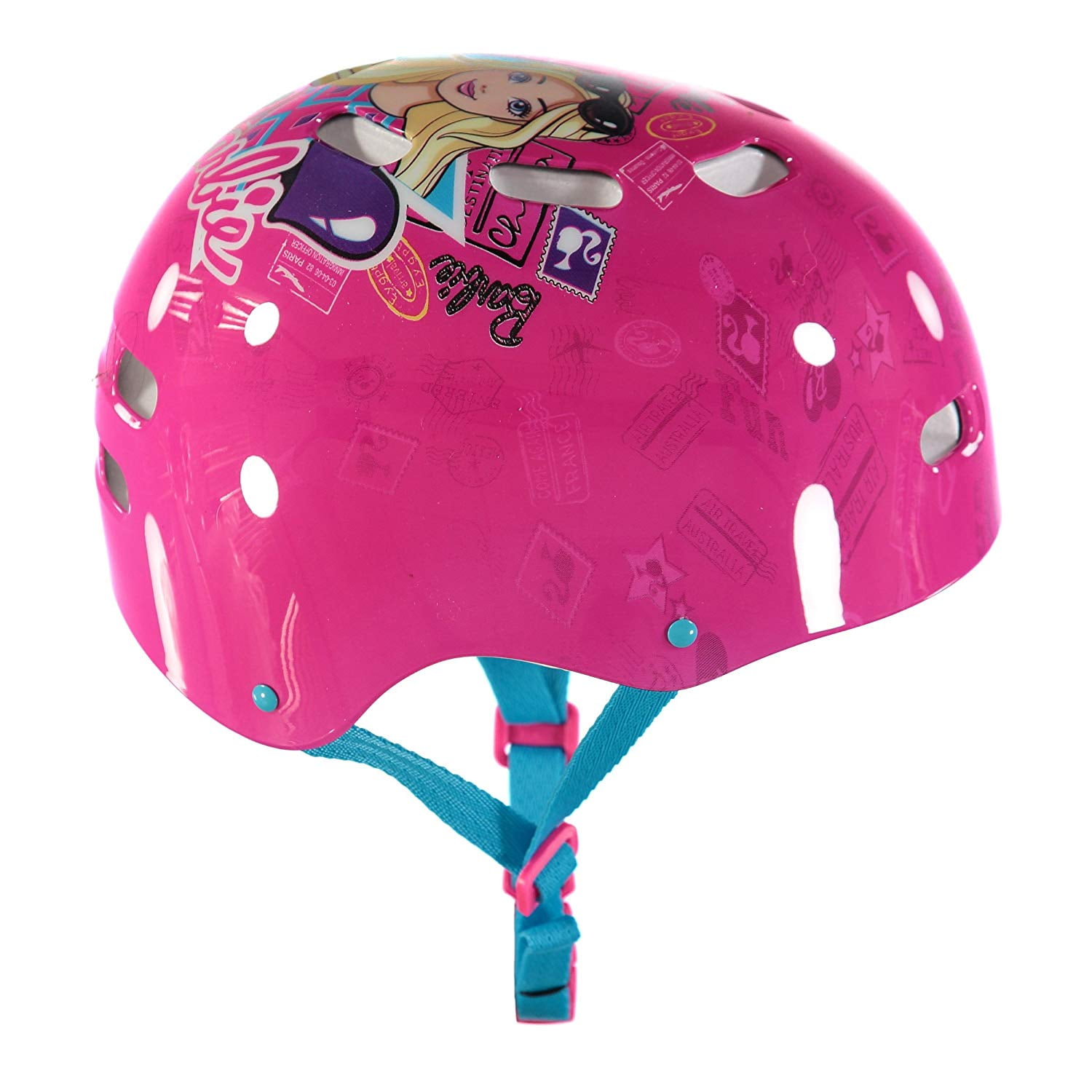 barbie bicycle helmet