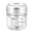 thumbnail image 1 of Estbridge Electric Mini Garlic Chopper Portable Food Processor Vegetable Chopper Onion Mincer Cordless Meat Grinder With USB Charging For Vegetable Pepper Onion Baby Food Seasoning Nut, 1 of 3