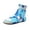 Blue, variant on LTTVQM Long Water Shoes for Kids Quick Dry Cute Ankle Strap Barefoot Aqua Socks for Beach Swim Yoga Surf Camping Sports Breathable Athletic Non Slip Shoes Blue 9.5-10 Toddle