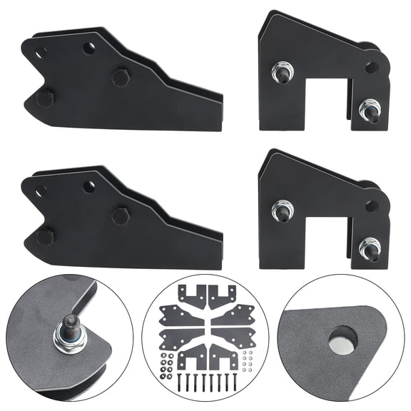 3 Inch Front and Rear Lift Suspension Kit Fit for UTV Ranger 570 1000 XP Crew Diesel