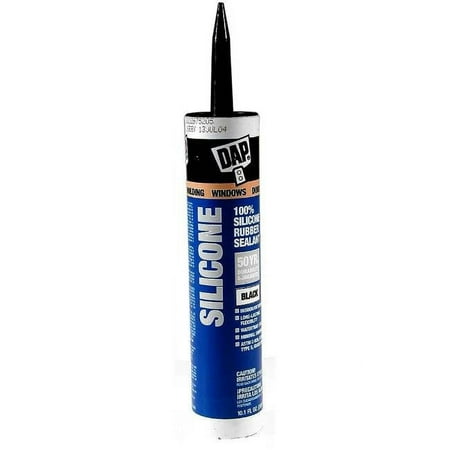 Dap 08642 9.8 fl oz Dow Corning® Black Silicone Sealant( case of 12) 