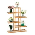 thumbnail image 2 of SESSLIFE Wooden Plant Stands for Indoor Plants, Multi Tier Plant Shelf for Multiple Plants, Gardening Pots, Planters & Accessories for Living Room & Office, 2 of 10