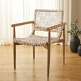 thumbnail image 5 of SAFAVIEH Sianna Accent Chairs, Natural/White (22.8 in. W x 23.4 in. D x 32.9 in. H), 5 of 13