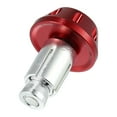 thumbnail image 5 of 1 Pair Red Motorcycle Handlebar End Plugs 7/8" 22mm Universal Aluminum Alloy Handle Bar End Plugs Caps, 5 of 6