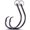 1/0#, variant on 9KM DWLIFE Circle Hooks 4X 25Pcs Strong Corrosion-Resistant High-Carbon Steel Fishing Hooks with Ring for Catfish, Bass Saltwater Circle Hooks