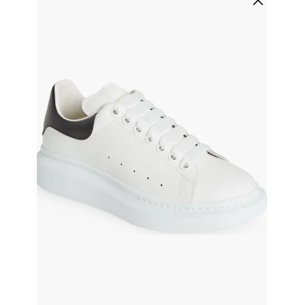 Alexander McQueen Men's Oversized Used Sneaker, Size: EU 42 D Black & White ,