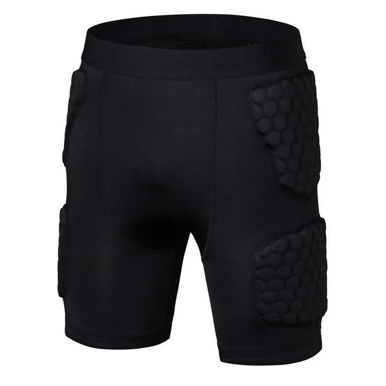 YUSHOW Mens Compression Shorts with Pocket Spandex Sports Running Quick Dry  Shorts Compression Underwear for Men Athletic Medium Black