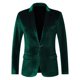 thumbnail image 1 of Blazer para mujer, liso, de manga larga, cárdigan, abrigo, bolsillos, pantalones largos, traje, abrigo para mujer, 1 of 2