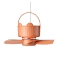 thumbnail image 1 of Wosthever Ventilador de techo USB, ventiladores eléctricos silenciosos de 4 aspas, aire acondicionado de 3 velocidades, herramientas colgantes Type3 NO3, 1 of 6