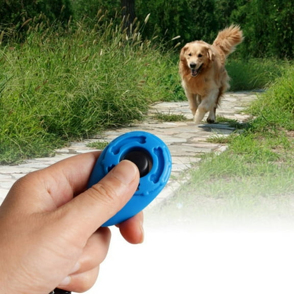 BESTSKY Pet Dog Training Clicker Button Click Trainer Obedience Tool
