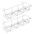 thumbnail image 5 of Raindrops Stainless Steel Grill Storage Basket for Condiments and Tools 2 Pieces Silver Tone Fits Most Grills, 5 of 8