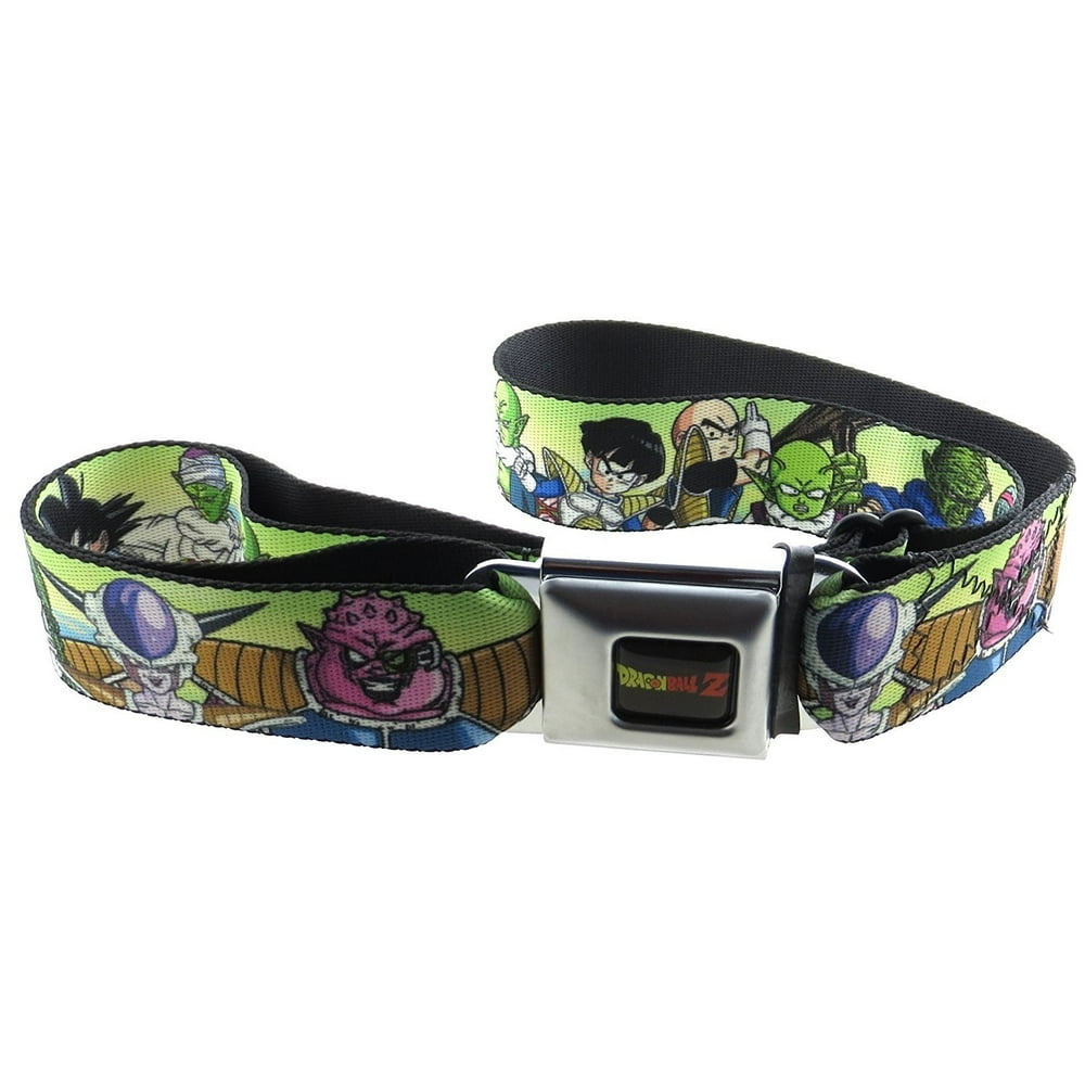 BuckleDown Dragon Ball Z Seatbelt Belt Anime Goku Adjustable Waist