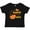 AB-Black, variant on Cutest Pumpkin in the Patch with Orange Heart Boys or Girls Baby T-Shirt