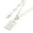 thumbnail image 3 of Claire's Girls Silver Pisces Zodiac Sign Necklace Set, Lobster Closure, 2-Pack, 3 of 6