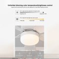 thumbnail image 2 of Ventilador Techo Con LED Regulable 5 Aspas para Comedor () Blanco, 2 of 8