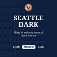 thumbnail image 3 of Victor Allen's Coffee Seattle Dark, Dark Roast, 42 Count, Single Serve Coffee Pods for Keurig K-Cup Brewers, 3 of 8