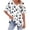 White, variant on Bixock Maternity Tops Plus Size V Neck Short Sleeve Loose Pregnancy Blouse Casual Maternity Shirt Summer Maternity Clothes