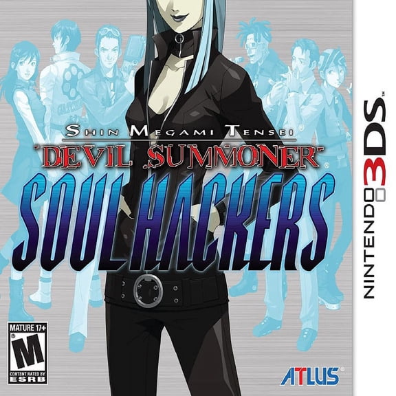 Restored Shin Megami Tensei: Devil Summoner Soul Hackers (Nintendo 3DS, 2013) RPG Game (Refurbished)