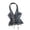 Z-Light Blue186, variant on Tween Girls Denim Tops Summer Lace Up Backless Versatile Solid Color Vest Halter Neck Sleeveless Cropped Fashion Youth Tank Top