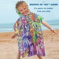thumbnail image 6 of My Lit-tle Pony Hooded Towels for Kids - Soft Kids Beach Towel for 3-10 Years Boys Girls - Beach Hooded Poncho - Absorbent Pool Towels - Toddler Bath Towels Wrap - Swim Towels, 6 of 8