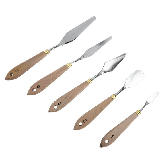 LABSERRON Spatula Watercolor Painting Tool 1 Set 7.3x0.9x0.4 In