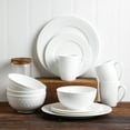 thumbnail image 2 of Stone Lain Alexandria 16-Piece Dinnerware Set Bone China, White, 2 of 3
