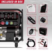 A-iPower 11300-Watt Remote Start Tri-Fuel Portable Generator with 459cc OHV Engine and CO Sensor