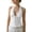 White, variant on Halter Tops for Women Lace V Neck Tie Back Bow Front Slim Fitted Sleeveless Cropped Y2k Going out Tank Top