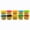Assorted Colors Variety Pack, variant on BAZIC Primary Color Modeling Dough with Mold Lids, 1 Oz, 5 Ct