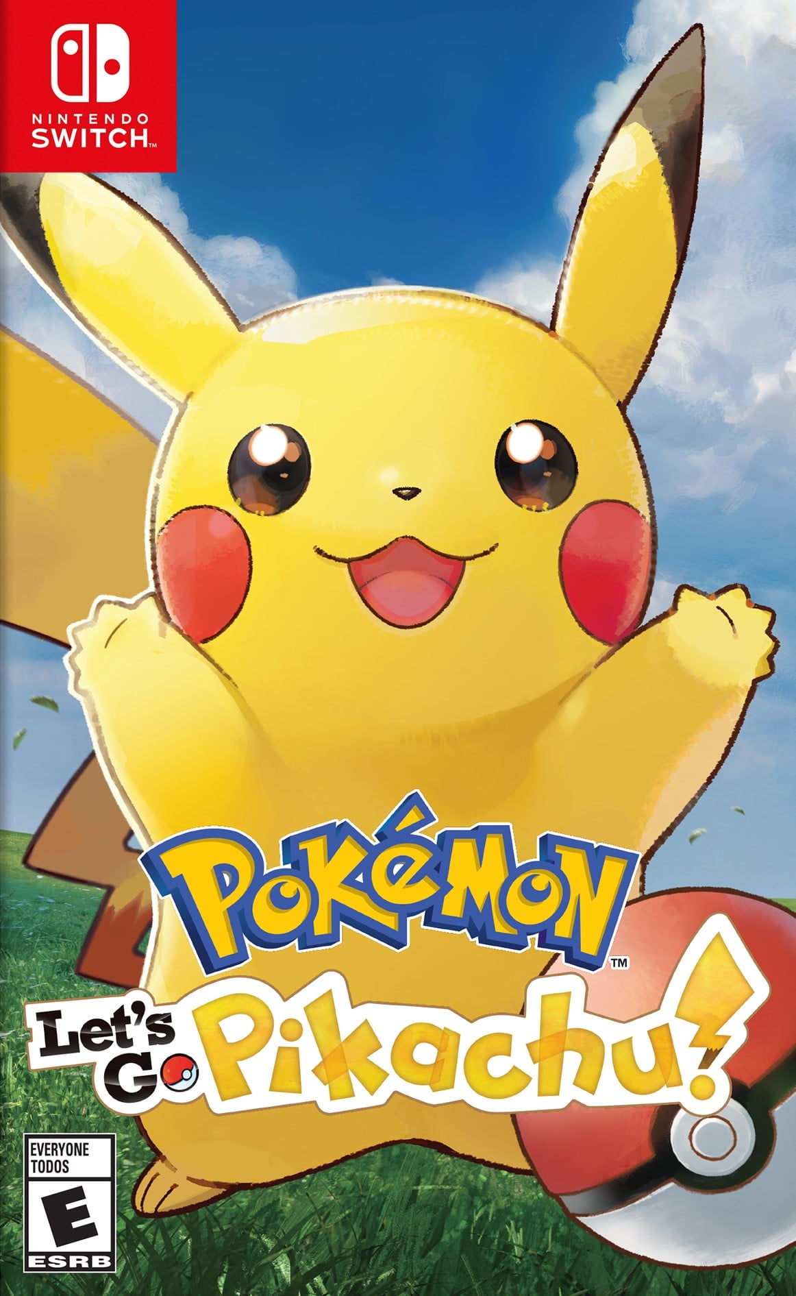 Nintendo Switch Pokémon: Let's Go, Pikachu! Game - Region Free