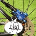 thumbnail image 1 of Juego de frenos de disco hidráulico para bicicleta de montaña, pinzas de freno de disco de aceite delanteras y traseras para bicicleta, pinzas de pala Negro L Trasero R Delantero Macarena Freno de disco hidráulico de bicicleta, 1 of 8