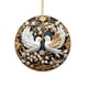 thumbnail image 2 of Colgante de bendición de nacimiento de Navidad 2025 | Adorno acrílico para coche con visión estereoscópica | Decoración para árbol de Navidad y hogar | Regalo para recién nacidos para Navidad y, 2 of 5