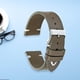 thumbnail image 4 of Correa de reloj de piel sintética para hombre y mujer, correa de repuesto de 20 mm/22 mm, ajustable, hecha a mano, de liberación rápida, con costuras, 4 of 5